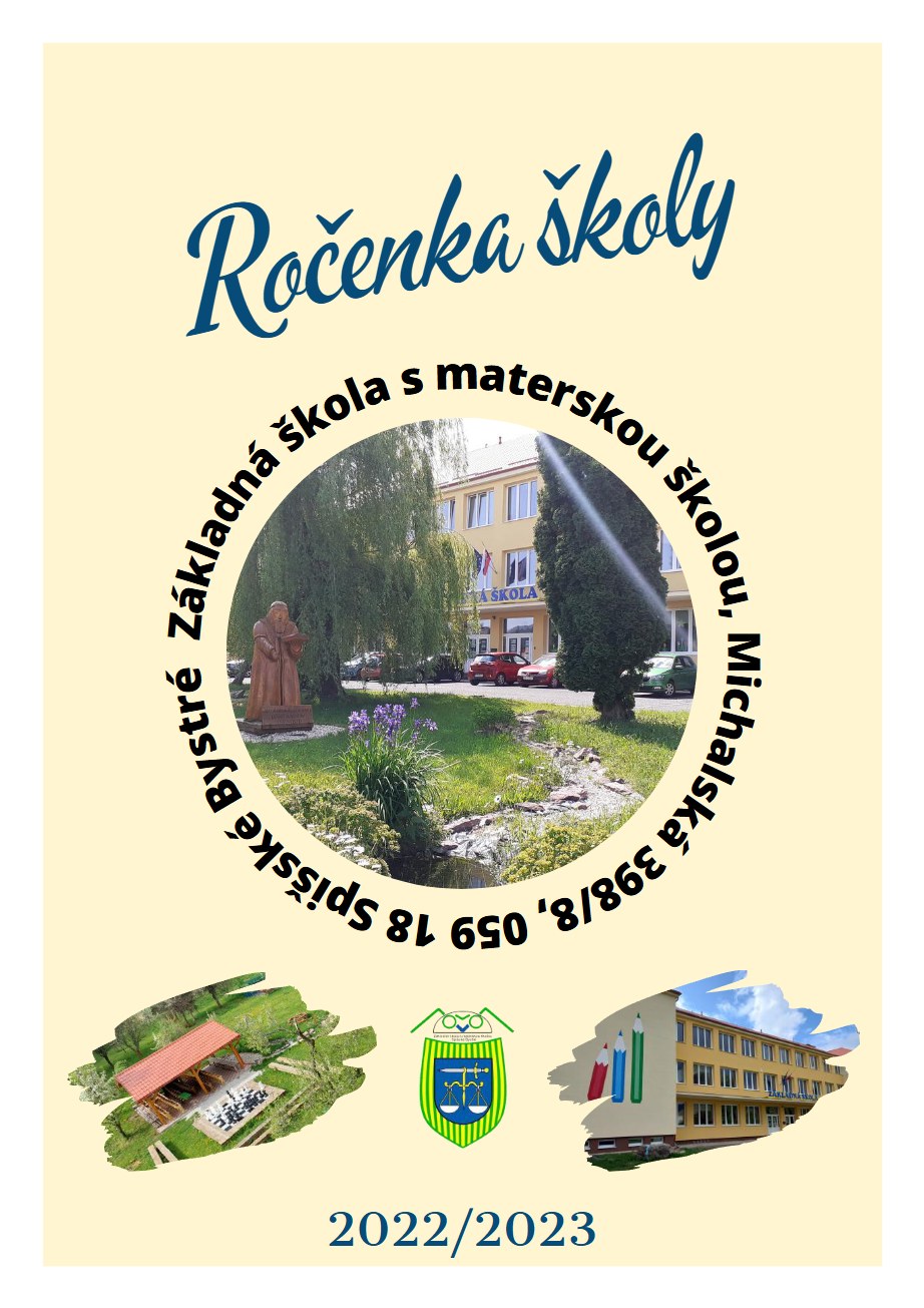 Obálka Ročenka školy 2022/2023