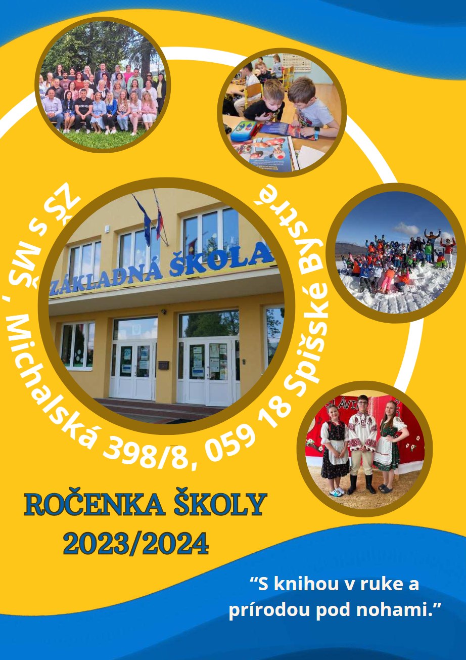 Obálka Ročenka školy 2023/2024